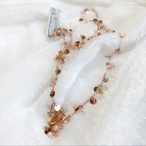 Lonna & Lilly Rose Gold-toned Long Beaded Necklace